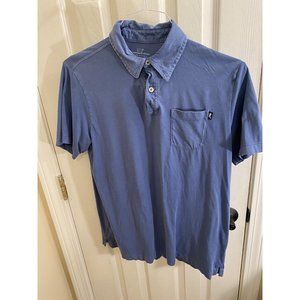 Vineyard Vines Pigment Garment Dyed blue  Polo sz Xl Boys 18